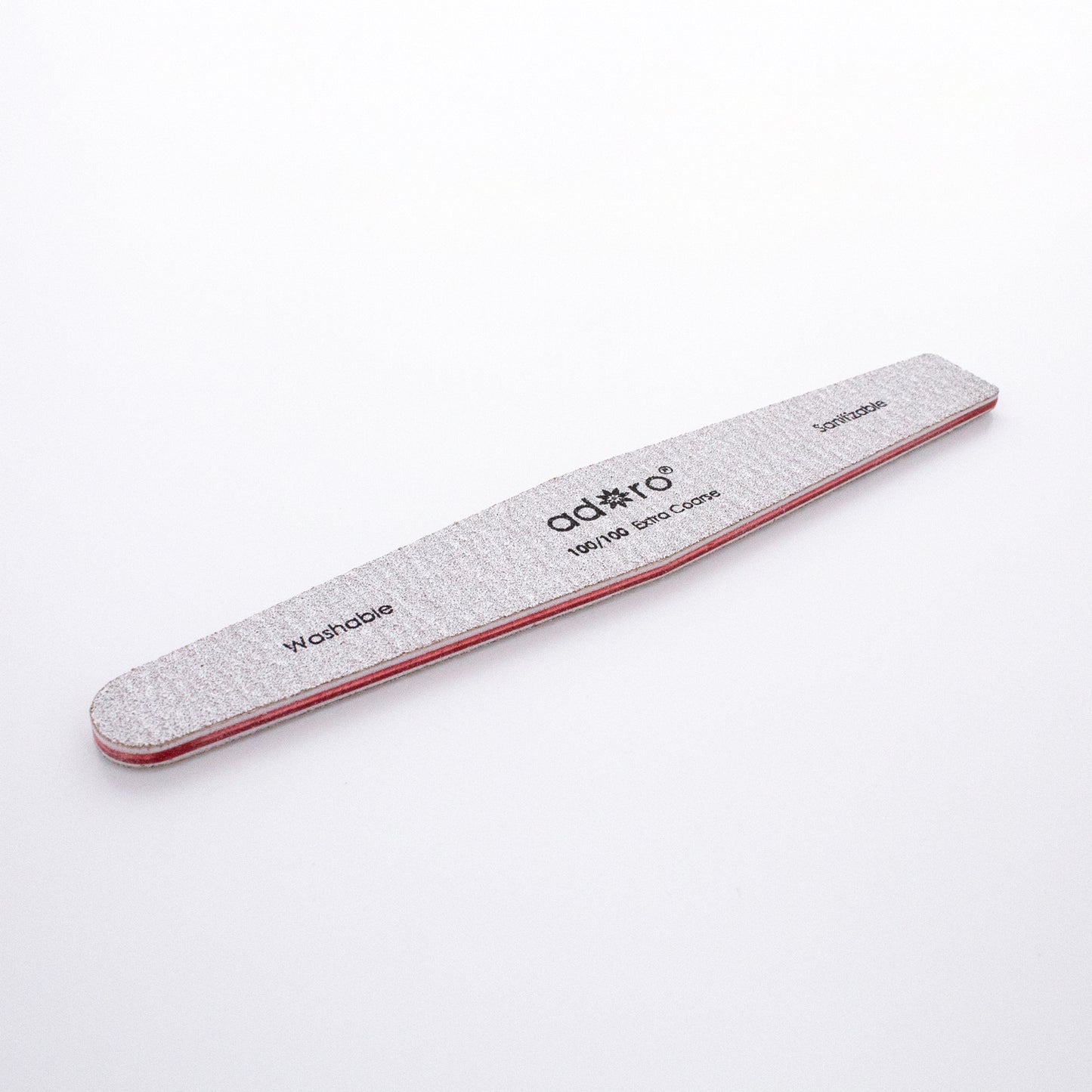 DIAMOND NAIL FILE BLACK GRIT 100/100 : 50PC/PACK