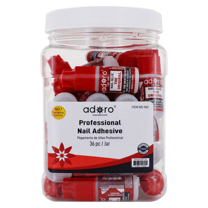 PROFESSIONAL NAIL ADHESIVE JAR (36pc)