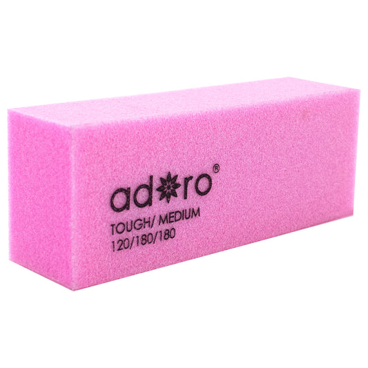 3-WAY BLOCK BUFFER GRIT 120/180/180 (PINK) : 10PC/PACK