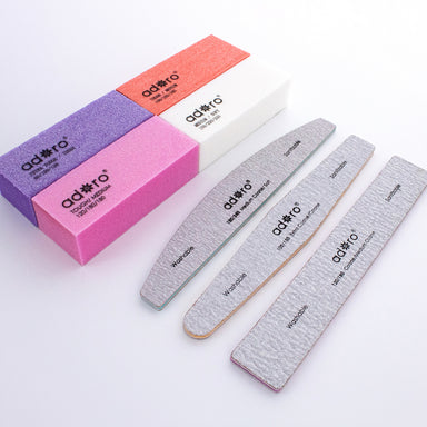 Professional Nail File Collection: 8Pc Set | Nail Tools – ADORO