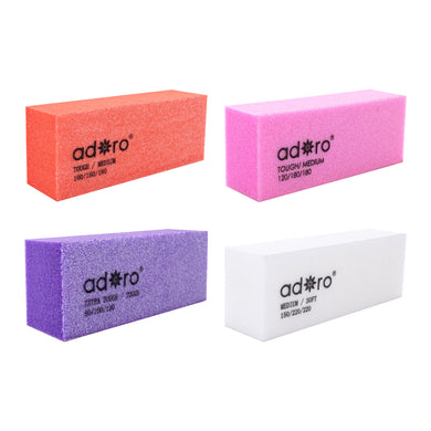 PROFESSIONAL NAIL FILE COLLECTION: 8PC SET – ADORO COSMETICS