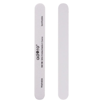 STRAIGHT NAIL FILE BLACK GRIT 100/180 : 50PC/PACK